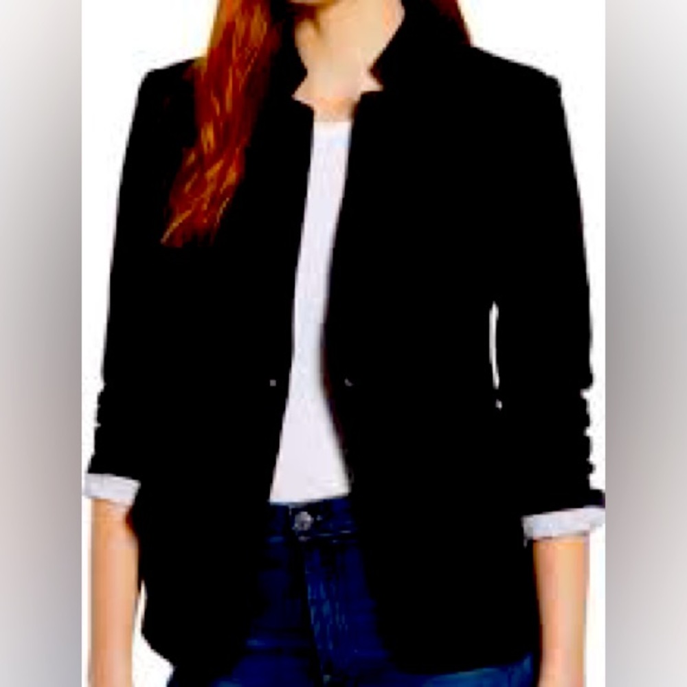 Gibson Black Notch Neck Blazer